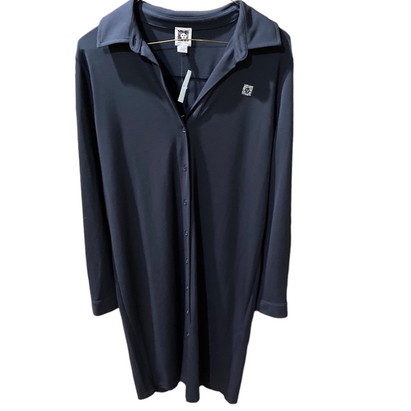 Vintage Anne Klein Shirt Dress - Picture 2 of 13